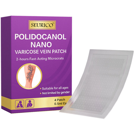 Seurico™ Polidocanol Nano Varicose Vein Relief Patch 👩🏼‍⚕️ Clinically Recommended by NICE (National Institute for Health and Care Excellence)