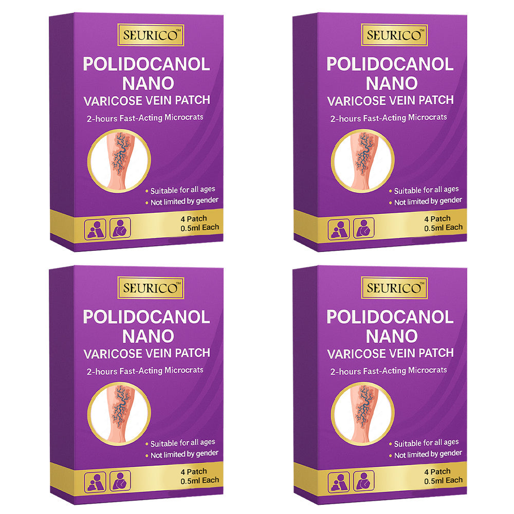 Seurico™ Polidocanol Nano Varicose Vein Relief Patch 👩🏼‍⚕️ Clinically Recommended by NICE (National Institute for Health and Care Excellence)