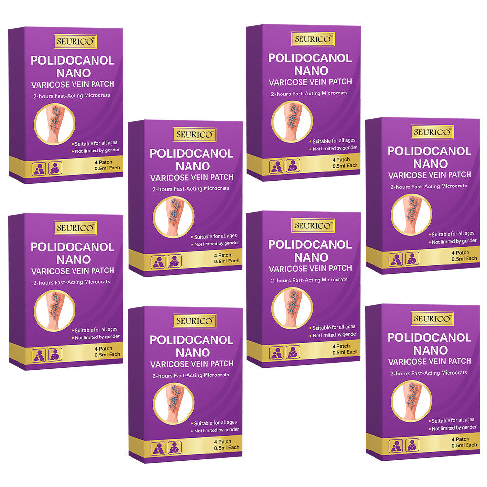 Seurico™ Polidocanol Nano Varicose Vein Relief Patch 👩🏼‍⚕️ Clinically Recommended by NICE (National Institute for Health and Care Excellence)