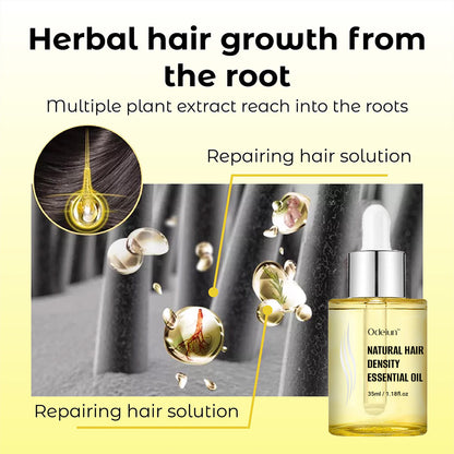 Odeiun™ Natural Hair Density Growth Essential Oil