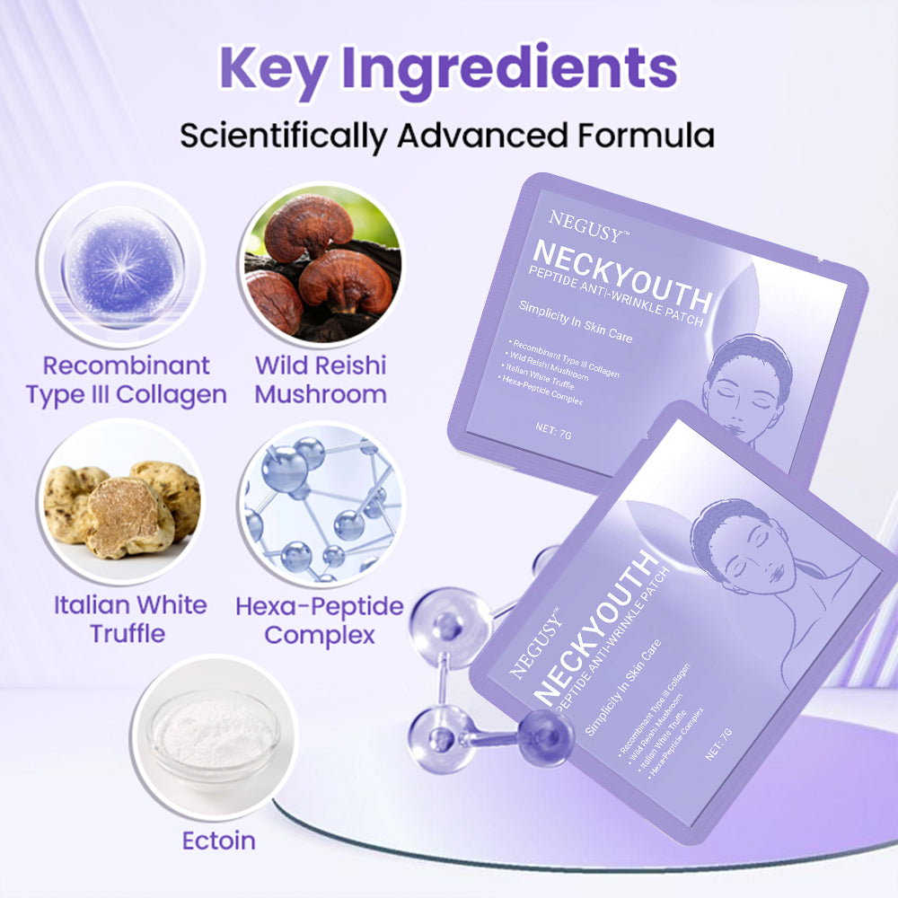 Negusy™ NeckYouth Peptide Anti-Wrinkle Patch