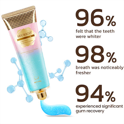 🦷 Seurico™ Niacinamide Whitening Toothpaste - Gentle on Gums, Designed for Sensitive Teeth, Reveals a Radiant, Healthy Smile
