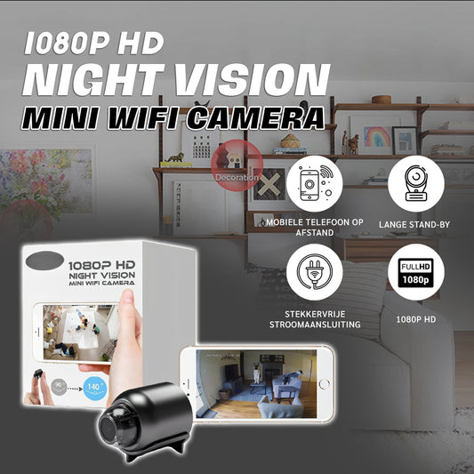 1080P HD Night Vision Mini WIFI Camera