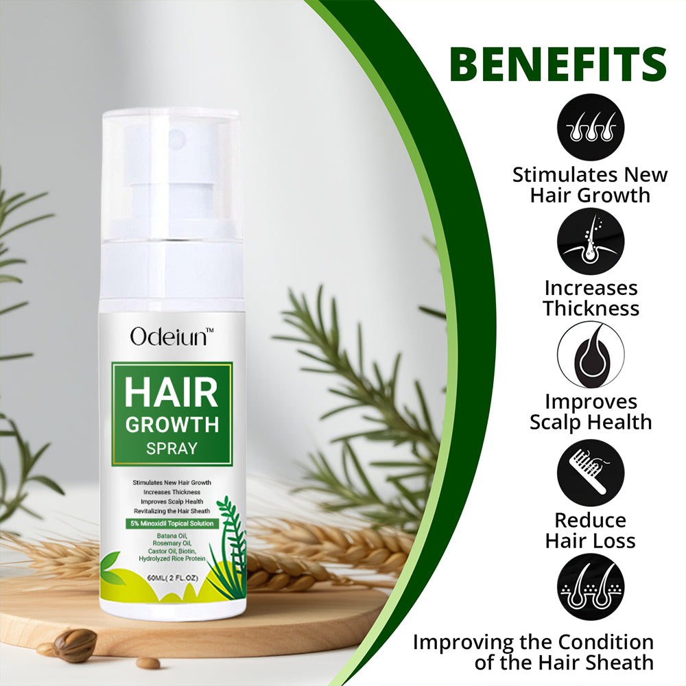 Odeiun™ Nourish & Flourish Hair Growth Spray + 5%Minoxidil