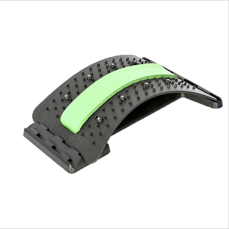 Back Stretcher for Lower Back Pain Relief - 4 Level Adjustable Lumbar Back Cracker Board