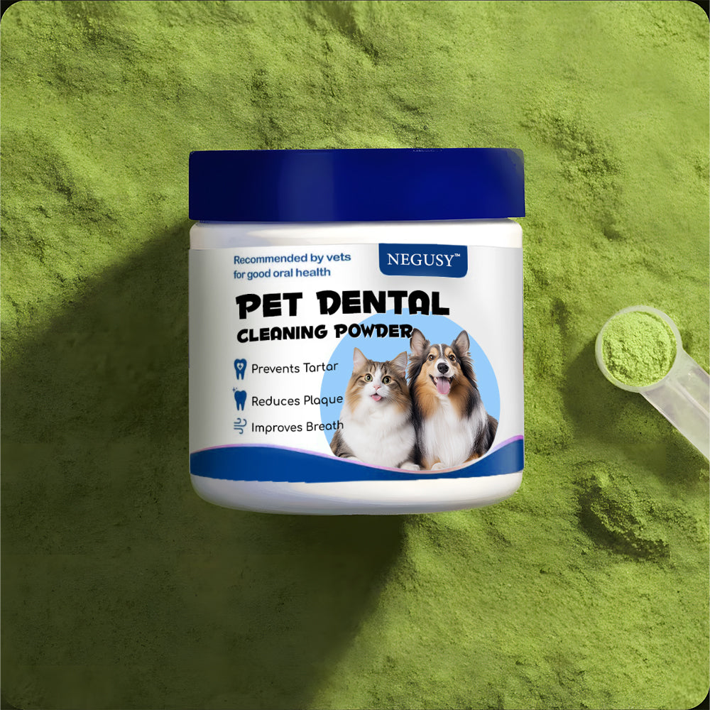 【Official Store】Negusy™ Pet Dental Powder – Freshen Breath, Regenerate Teeth & Remove Tartar – Last Day! 70% OFF!