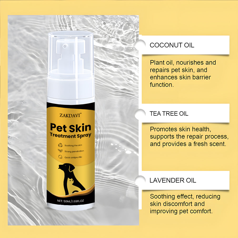 Zakdavi™ Pet Skin Treatment Spray for Fungal & Bacterial Infections