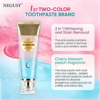 Negusy™ Probiotic Shine Whitening Toothpaste🦷
