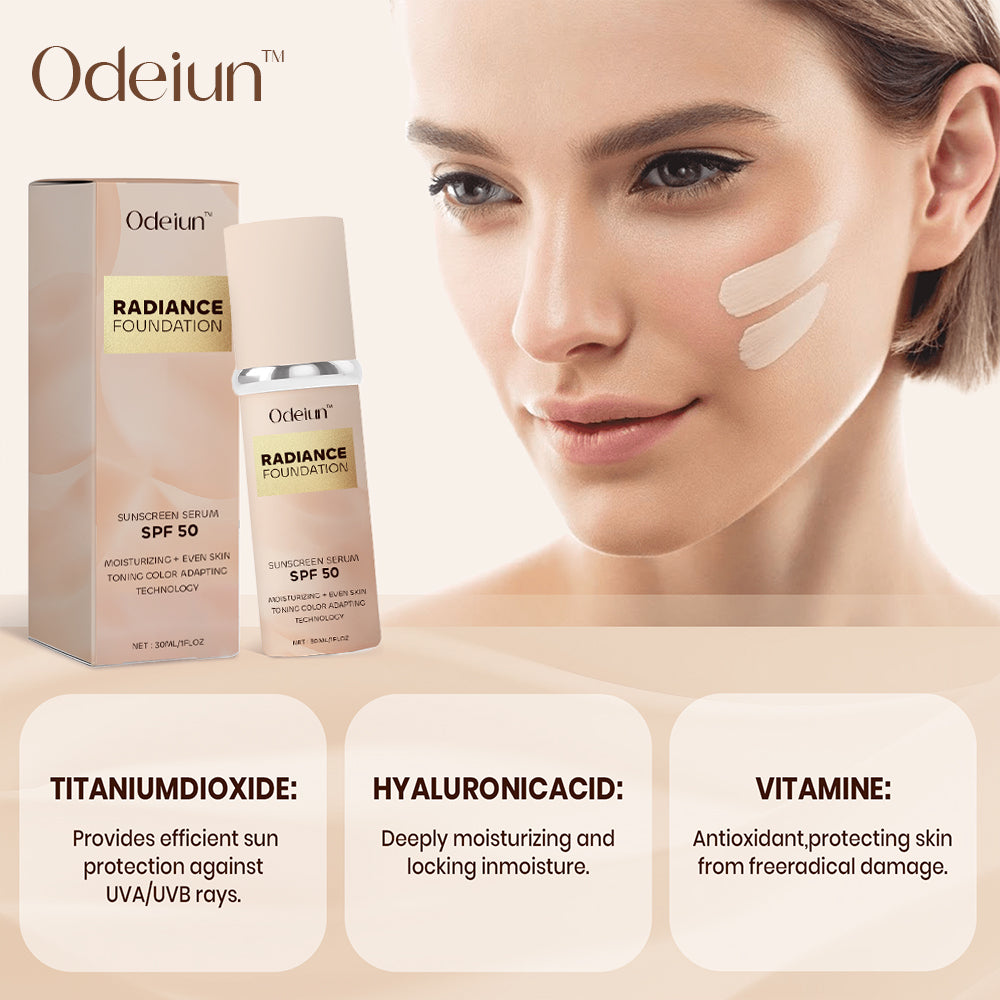 Odeiun™ Radiance Foundation ACE 1 🌟 | Luxury in a Bottle, Beauty You Deserve