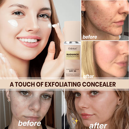 Odeiun™ Radiance Foundation ACE 1 🌟 | Luxury in a Bottle, Beauty You Deserve
