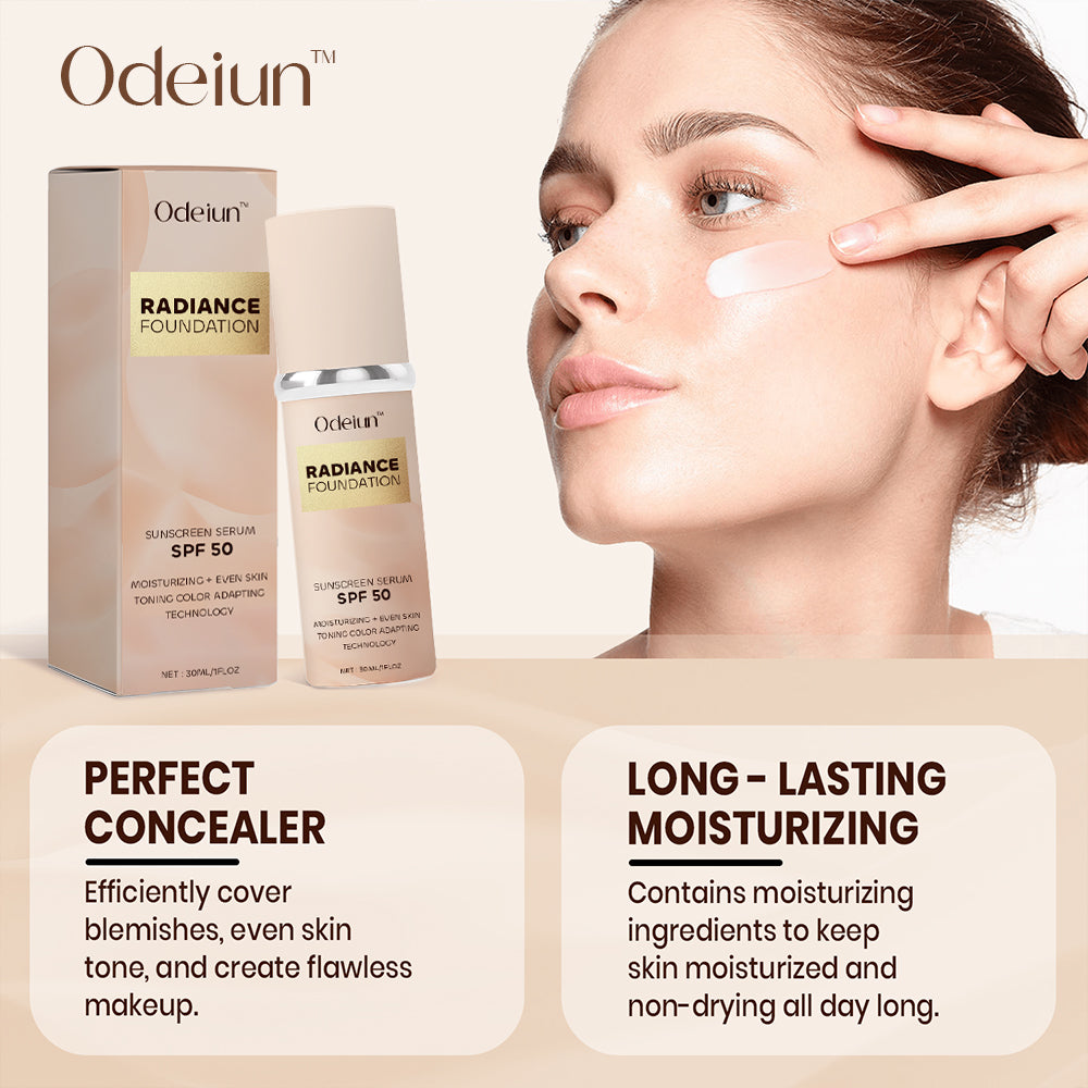 Odeiun™ Radiance Foundation ACE 1 🌟 | Luxury in a Bottle, Beauty You Deserve