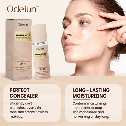 Odeiun™ Radiance Foundation ACE 1 🌟 | Luxury in a Bottle, Beauty You Deserve