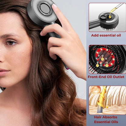 Red Light Therapy Electric Scalp Massager：Stimulate Hair Growth, Soothe Your Scalp, and Enjoy a Spa-Like Relaxation Experience!