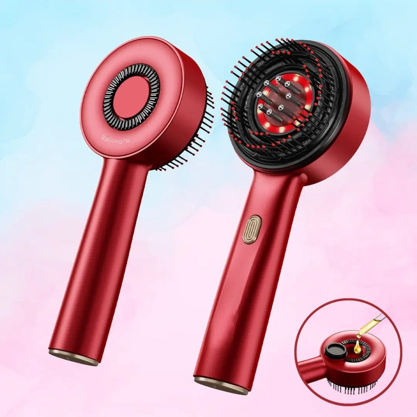 Red Light Therapy Electric Scalp Massager：Stimulate Hair Growth, Soothe Your Scalp, and Enjoy a Spa-Like Relaxation Experience!