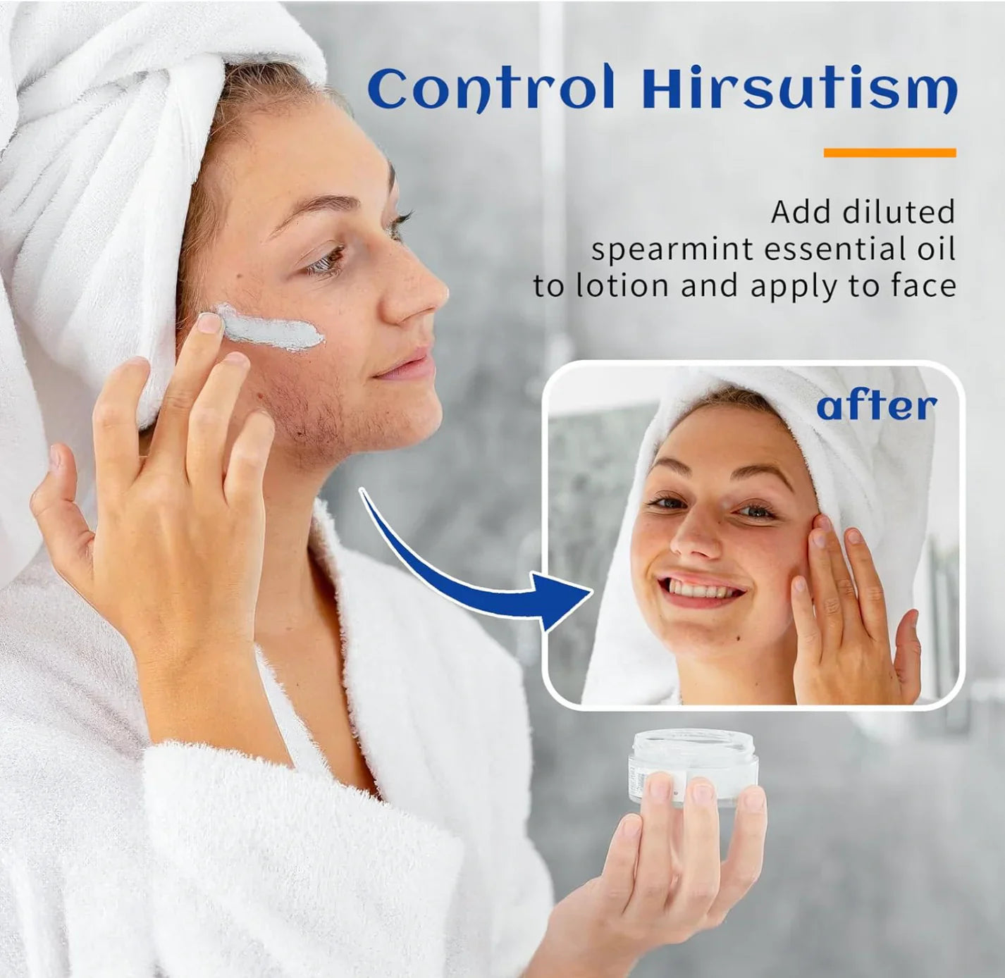 100% Pure Removal Hair Spearmint Oil