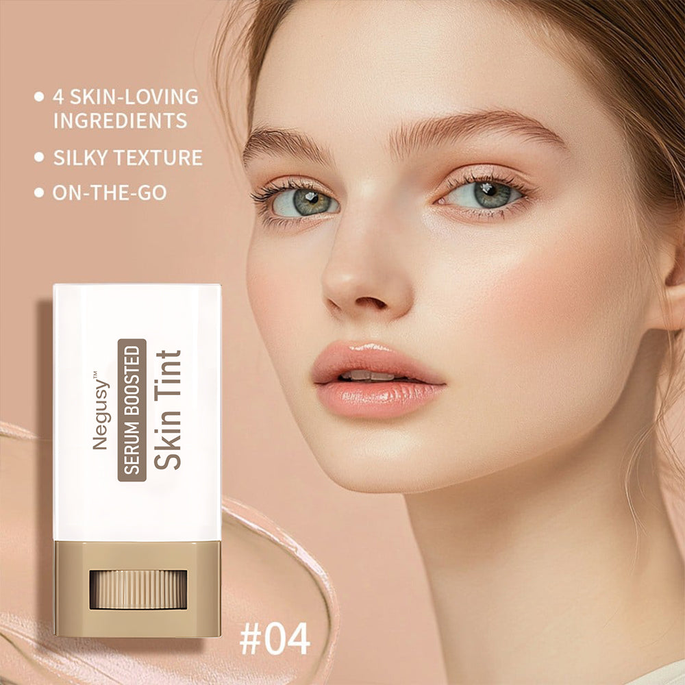 🔥🔥Foundation Stick Beauty Balm Serum Boosted Skin Tint🎁free-concealer-brush