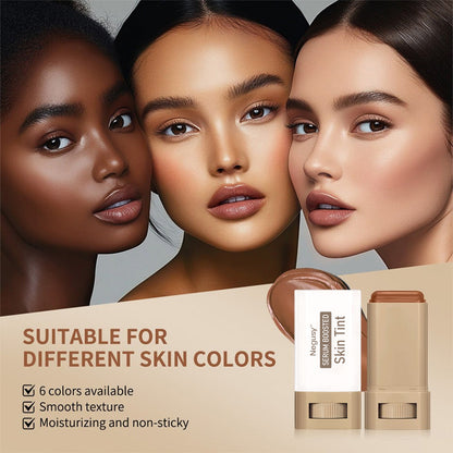 🔥🔥Foundation Stick Beauty Balm Serum Boosted Skin Tint🎁free-concealer-brush