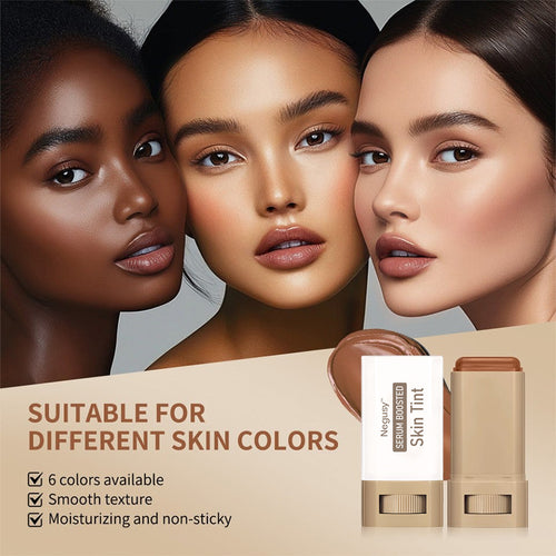 🔥🔥Foundation Stick Beauty Balm Serum Boosted Skin Tint🎁free-concealer-brush