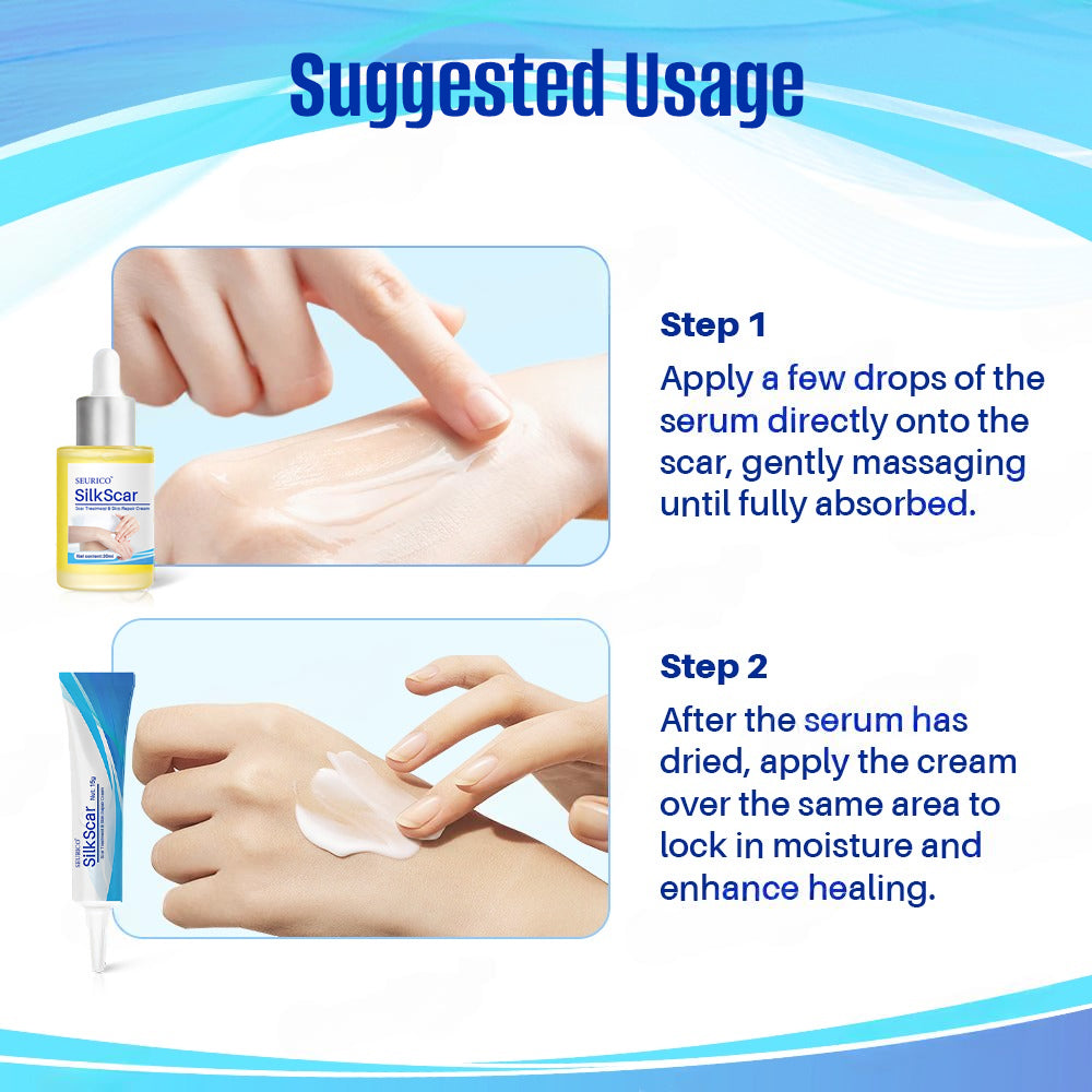 Seurico™ SilkScar Scar Treatment & Skin Repair Serum