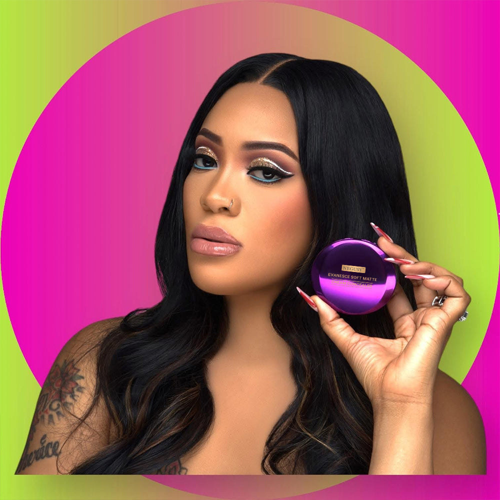Negusy™ Evanesce Soft Matte Cream Concealer with Brush FREE !🎁