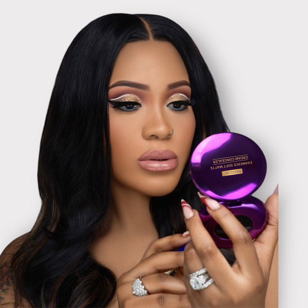 Negusy™ Evanesce Soft Matte Cream Concealer with Brush FREE !🎁