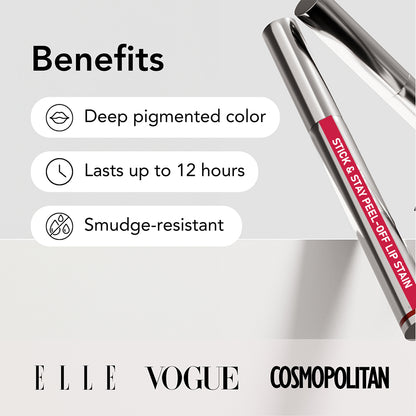Zakdavi™Stick & Stay Peel-off Lip Stain-✨Long-lasting color lock, waterproof and smudge-resistant✨