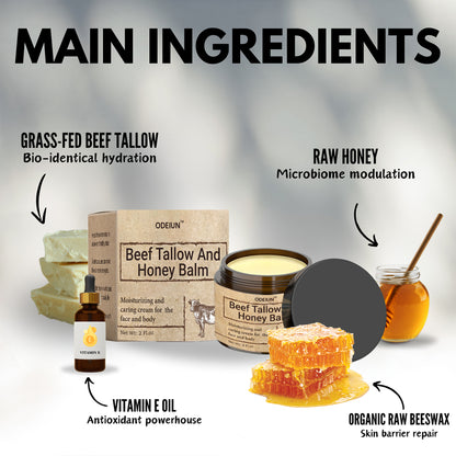 Beef Tallow & Honey Balm