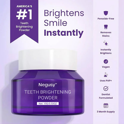Negusy™ Teeth Whitening & Brightening Powder