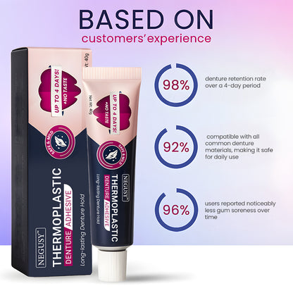 Negusy™ Thermoplastic Denture Adhesive