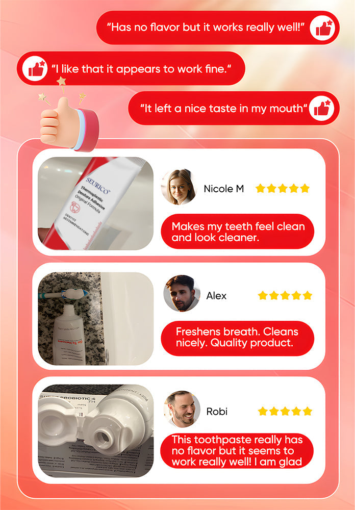 🔥 Seurico™ Probiotic Power 6 Toothpaste: Balance & Strengthen Oral Microbiota