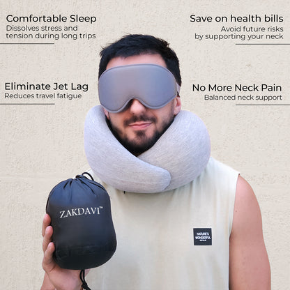 Zakdavi™ Travel Pillow | Ultimate Kit