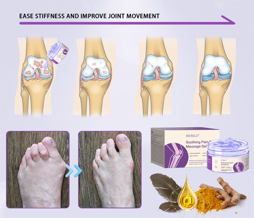 Seurico™ Joint Rescue Gel – Turmeric & Emu Oil Formula for 7-Day Pain Relief