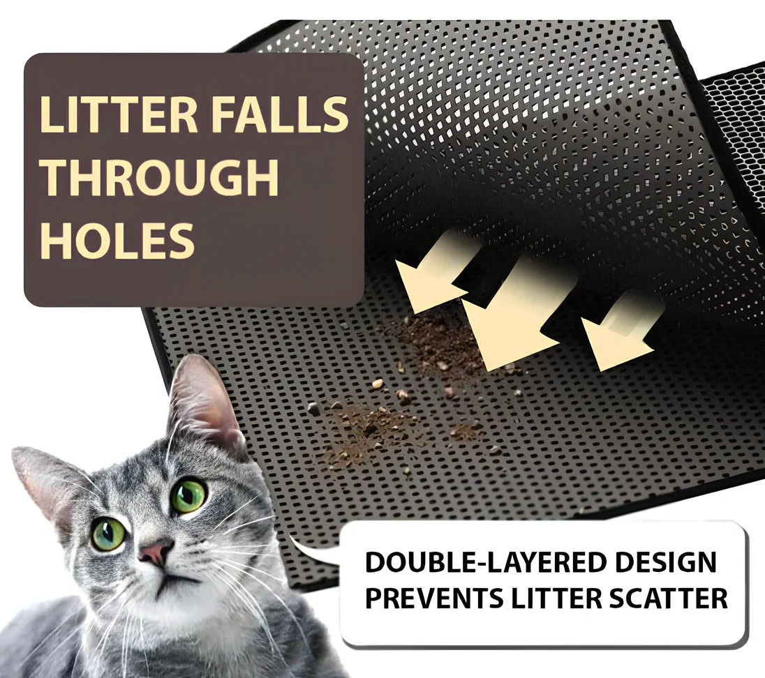 Clearance Blowout! 🚨 Negusy™ Waterproof Cat Litter Mat