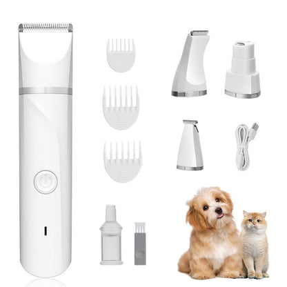 Multifunctional pet electric grooming kit