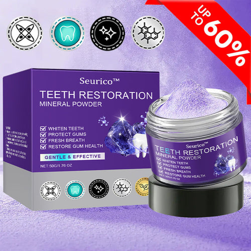 ✅Seurico™ Gum Repair & Oral Health Powder (CE Certified for Periodontitis, Mouth Sores, and Gum Recession)