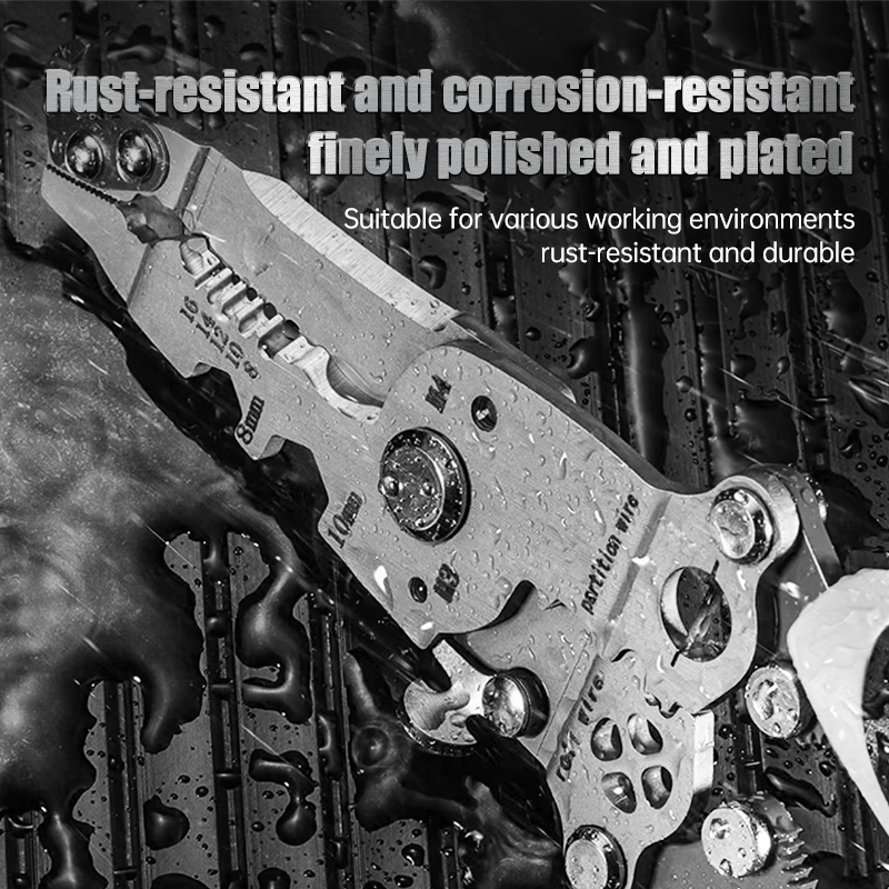 Multifunctional Folding Wire Stripper-Professional Electrician Tool