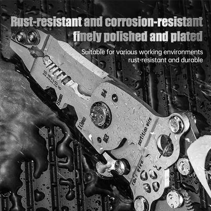 Multifunctional Folding Wire Stripper-Professional Electrician Tool