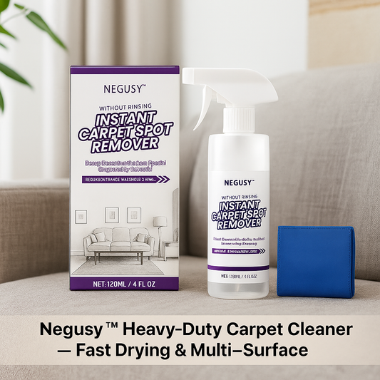 🔥2025 Hot Sale🔥Negusy™ Heavy-Duty Carpet Cleaner – Fast Drying & Multi-Surface