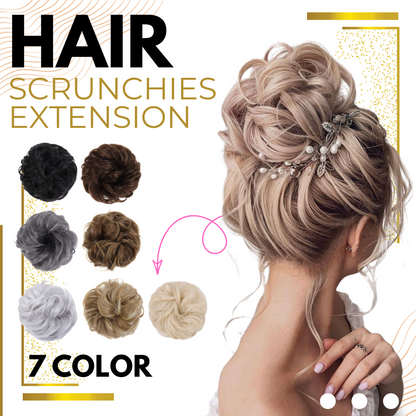 Negusy™ Messy Buns Hair Extension Scrunchie | Your 5-Second Hairstyle Hack