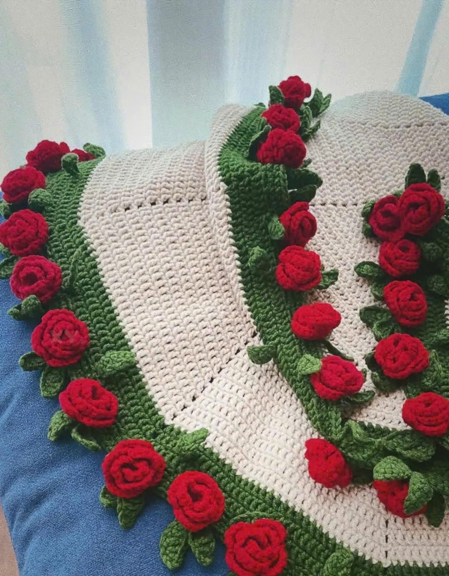 Rose Bouquet Blanket