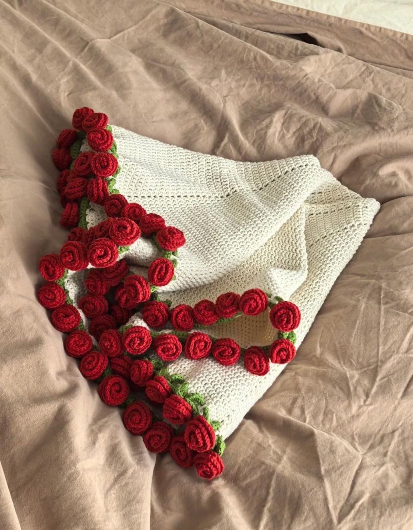 Rose Bouquet Blanket
