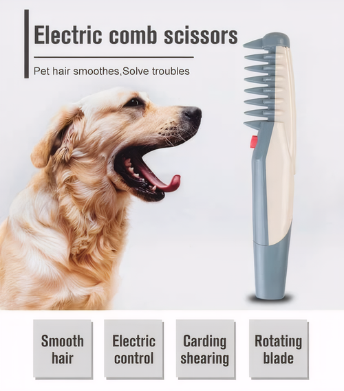 Electric Cat and Dog Comb: Efficient Grooming Made Easy