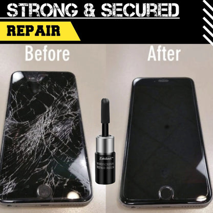 🚗💎 Zakdavi™ Automotive Glass Nano Repair Kit – Total Solution for Crack & Scratch Restoration ✨🔧