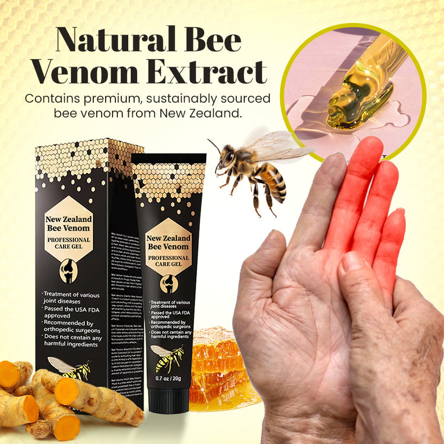 Bee Venom Professional Care Gel (Fast-Acting Bee Venom Therapy for Joint & Muscle Relief)