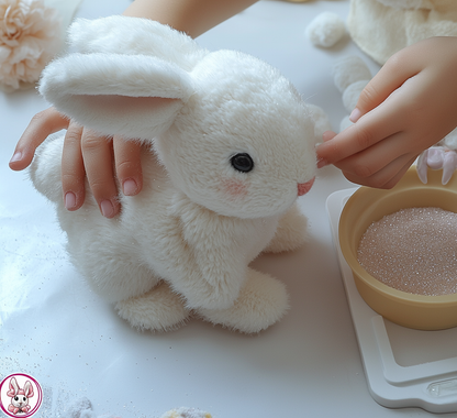 🐇Lifelike Bunny Toy: Hops, Twitches, and Wiggles for Endless Fun & Companionship!