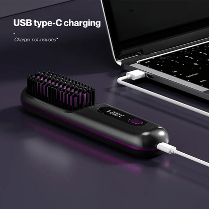 Negusy™ Portable Straightener Brush PRO