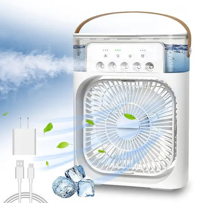 Summer Hot Sale 49% OFF🔥Portable Humidifier Air Cooler Mist Fan