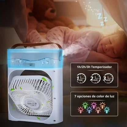 Summer Hot Sale 49% OFF🔥Portable Humidifier Air Cooler Mist Fan