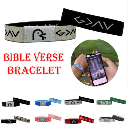 Bible Bracelet Faith on the Wrist - NFC Available