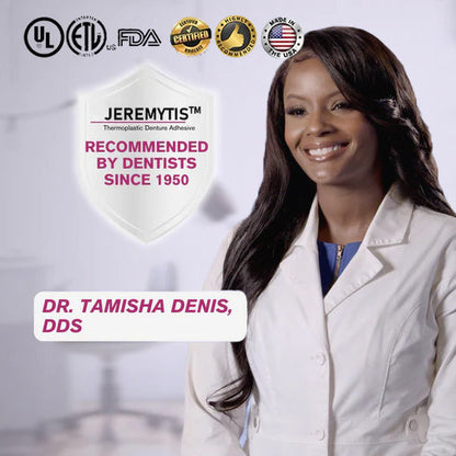 ⏰[Official Brand Store 24-Hours Promotion Buy 1 Get 2 Free] JEREMYTIS™ Thermoplastic Denture Adhesive